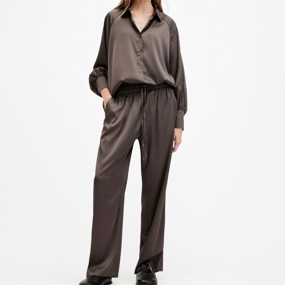 All Saints Silk blend Tyler Trouser